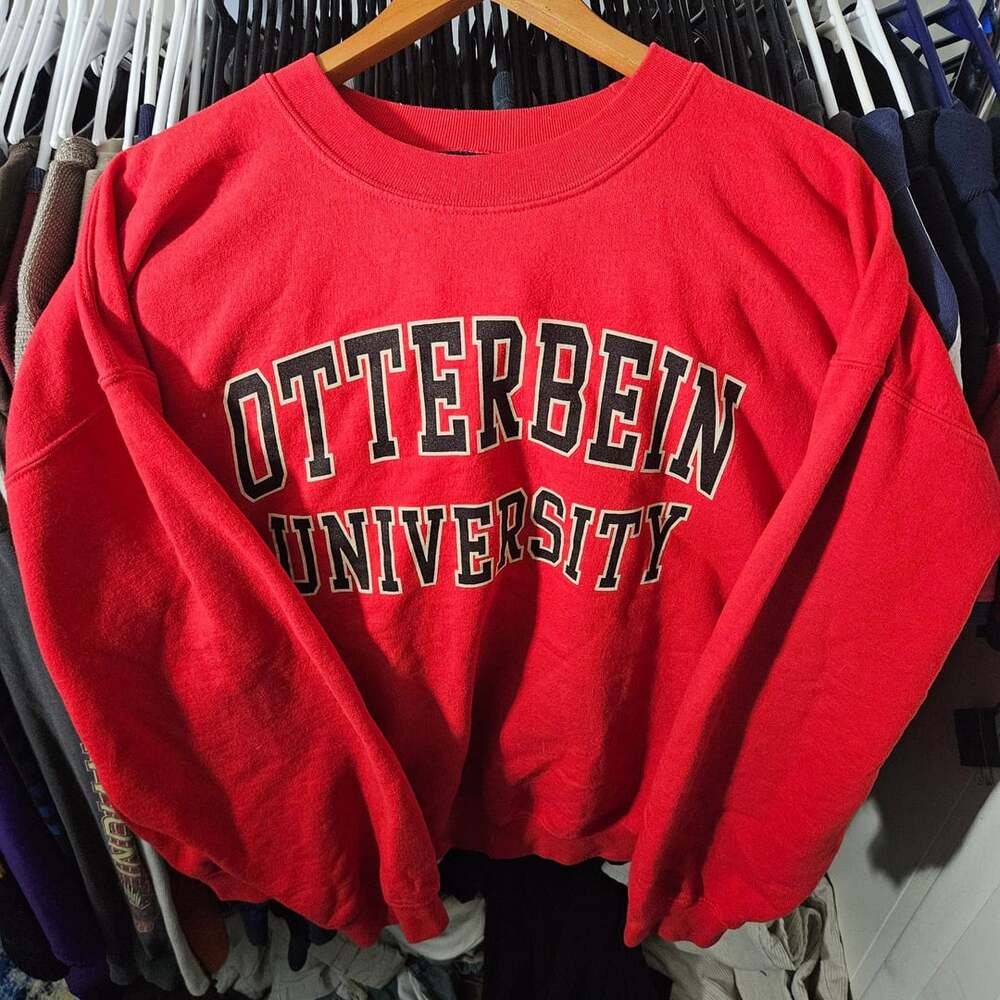 MV Sport Otterbein University Sweatshirt Size XL Red